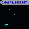 2MASS J13033547+7705390