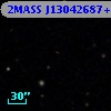 2MASS J13042687+0050320