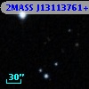 2MASS J13113761+7101084