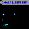 2MASS J13553355+2902189