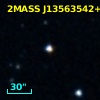 2MASS J13563542+2858579