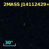 2MASS J14112429+3008118