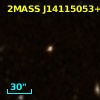 2MASS J14115053+4130289