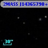 2MASS J14365790+1553528