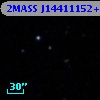 2MASS J14411152+4331537