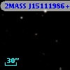 2MASS J15111986+0642489