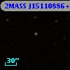 2MASS J15110886+1317442