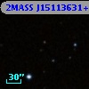 2MASS J15113631+3302199