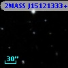2MASS J15121333+0411340