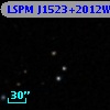 LSPM J1523+2012W