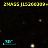 2MASS J15260309+1255465