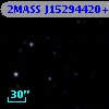 2MASS J15294420+2650176