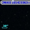 2MASS J15423363+3701006