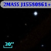 2MASS J15580861+2236543