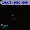 2MASS J16024560+3235393