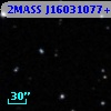 2MASS J16031077+0928080