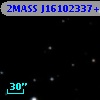 2MASS J16102337+1202056