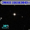 2MASS J16163043+7456363