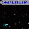 2MASS J16311316+1029420