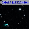 2MASS J17222480+1456134