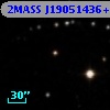 2MASS J19051436+6747549