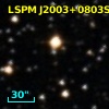 LSPM J2003+0803S