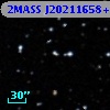 2MASS J20211658+0129387