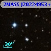 2MASS J20224953+3646434