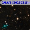 2MASS J20232315+3939346