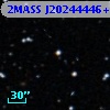 2MASS J20244446+0034048