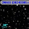 2MASS J20245505+2001412