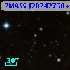 2MASS J20242750+3709405