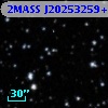 2MASS J20253259+5520153