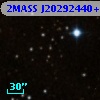 2MASS J20292440+3701574