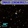 2MASS J20303852+3016435