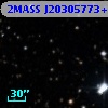 2MASS J20305773+4958266