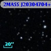 2MASS J20304704+5643059