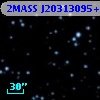 2MASS J20313095+1203293