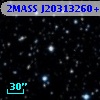 2MASS J20313260+3303150