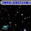 2MASS J20322146+4638518
