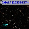 2MASS J20330127+2555366