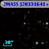2MASS J20331641+3737221