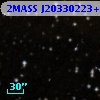2MASS J20330223+4703325