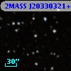 2MASS J20330321+6141163