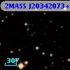 2MASS J20342073+0109517
