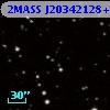 2MASS J20342128+0603039