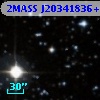 2MASS J20341836+2026184