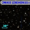 2MASS J20343811+2953288