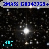 2MASS J20342758+3133106