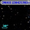 2MASS J20425703+0017071